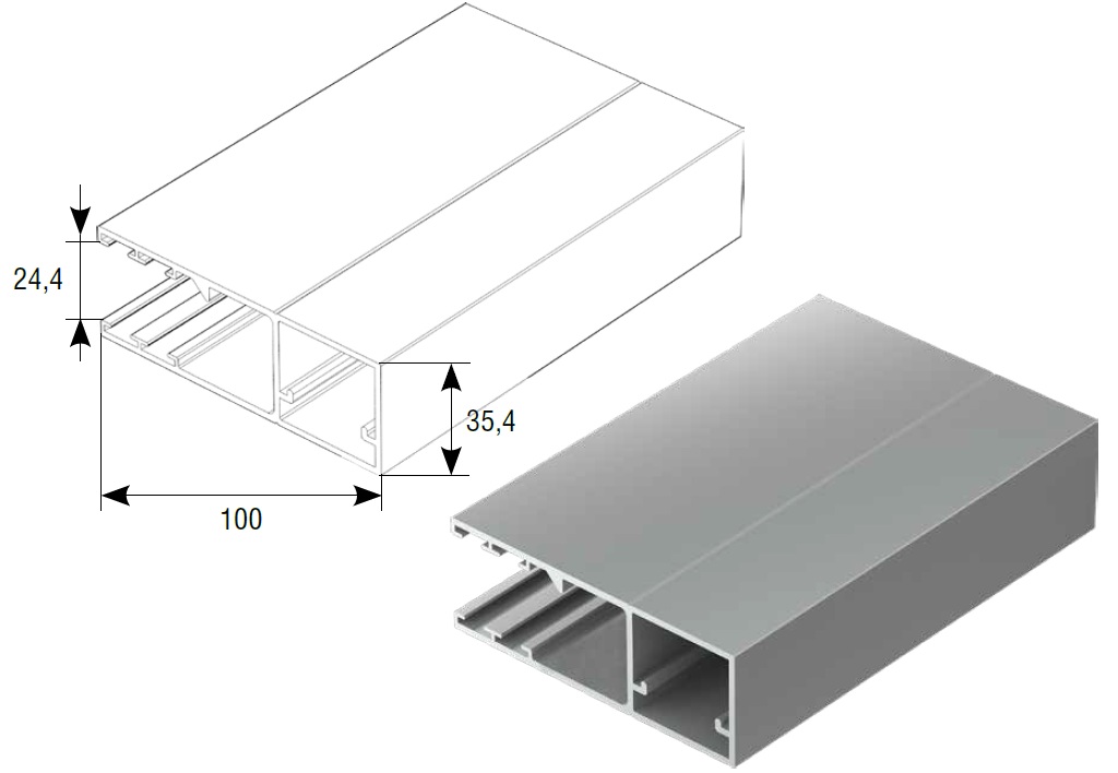 Guide rail RG100