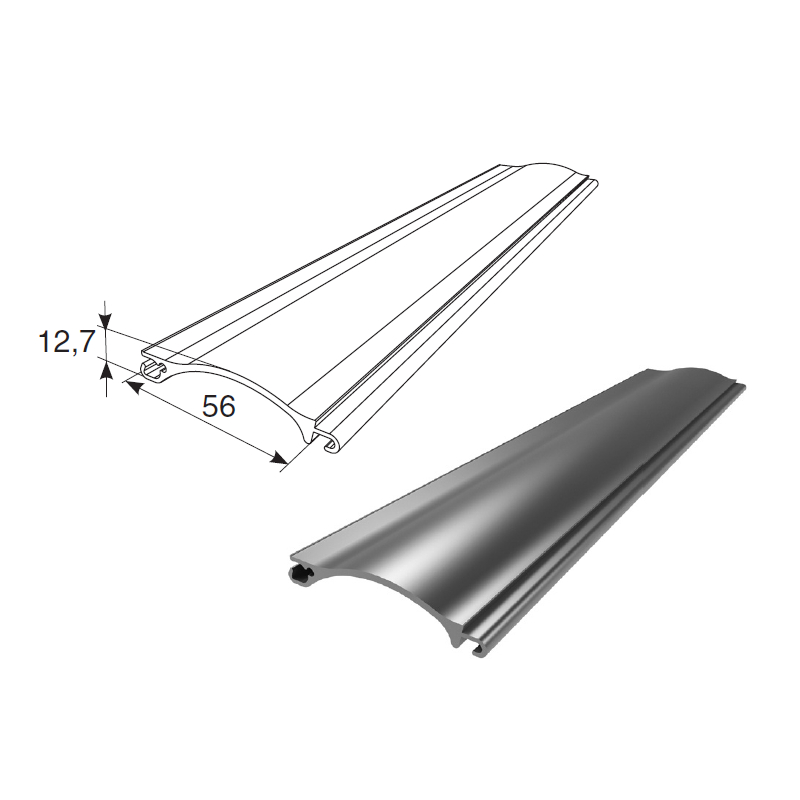 Extruded profile RHE56M