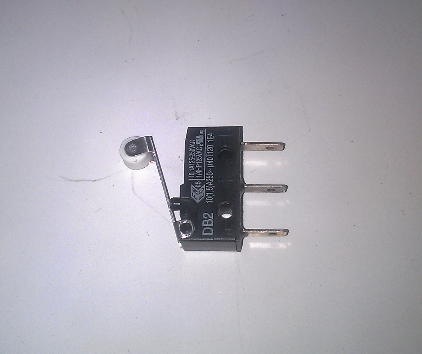 Microswitch for reference point for operator Sectional