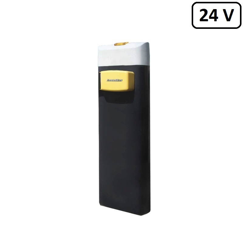 Barrier rack BARRIER-N_24V with built-in receiver and warning light