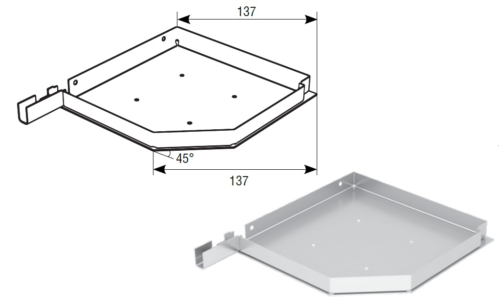 Steel end caps RSK137