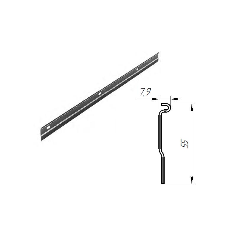 Girth rail horizontal